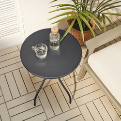 IKEA TÅNEBRO  (ИКЕА ТОНЕБРО)  -  Столик - для дома и улицы/антрацит 46 см