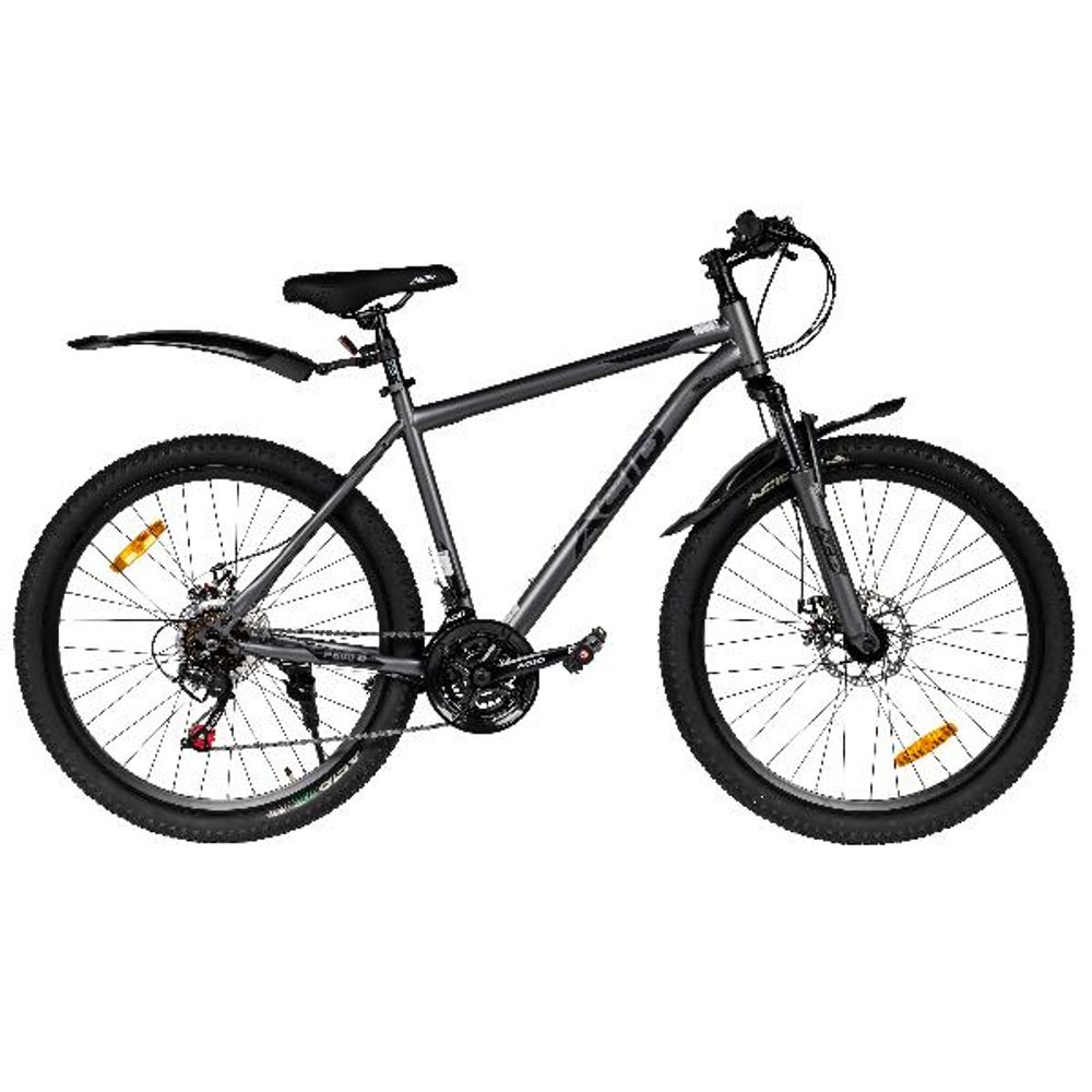 Велосипед 26" ACID F 600 D Gray Flat/Black 2026