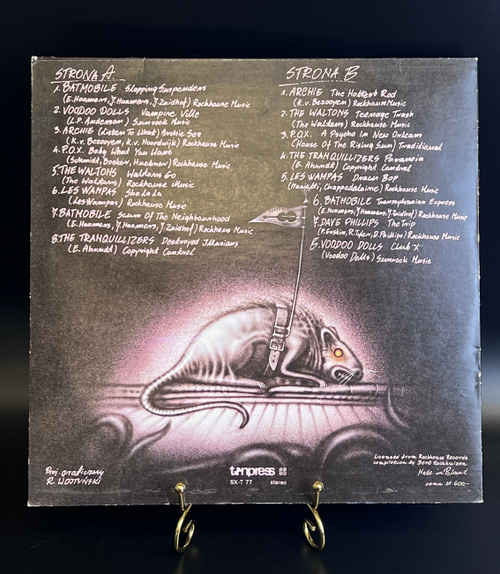 LP Psycho Attack Over Europe. Зарубежный рок. Виниловая пластинка 12 дюймов. Польша