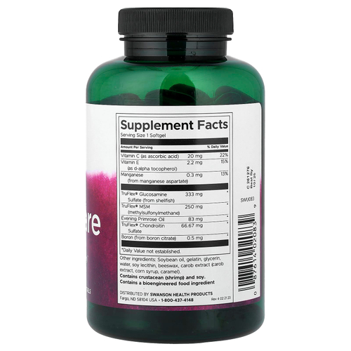Swanson Vitamins, Joint Care, 120 мягких таблеток
