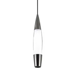 Подвесной светильник LED4U L7123-1 CR-BK LED4U