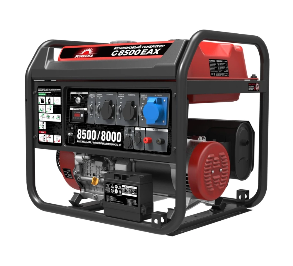 Бензиновый генератор SUNREKA G8500EAX