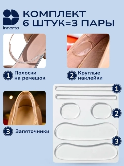 Силиконовые накладки для обуви от мозолей