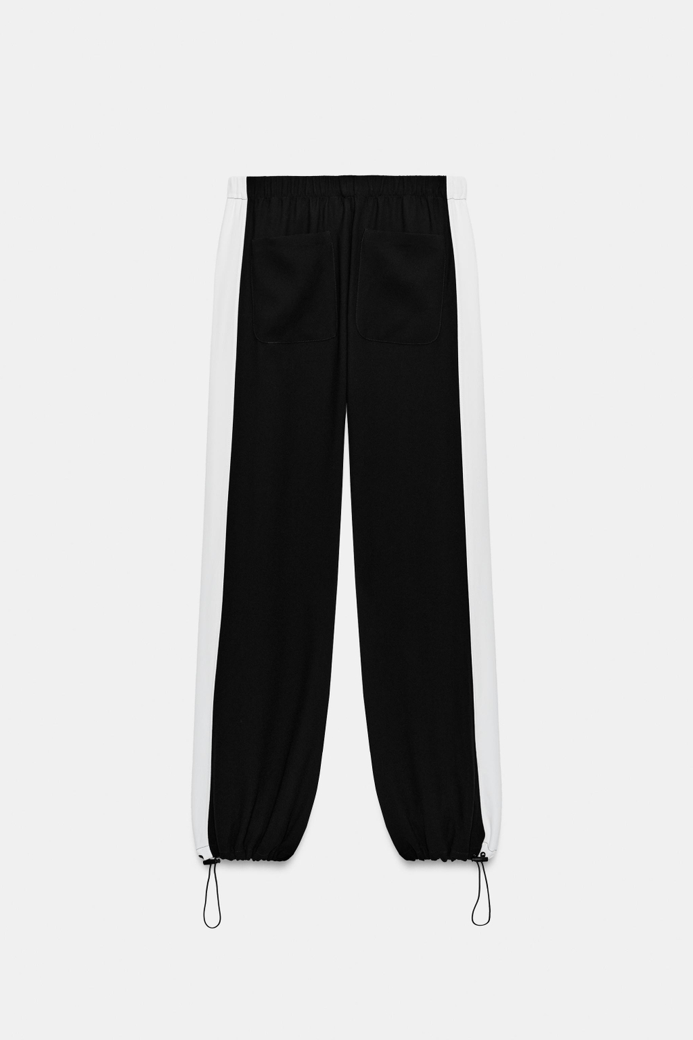 БРЮКИ-ДЖОГГЕРЫ С ПОЛОСАМИ ПО БОКАМ — ZW COLLECTION — ZARA