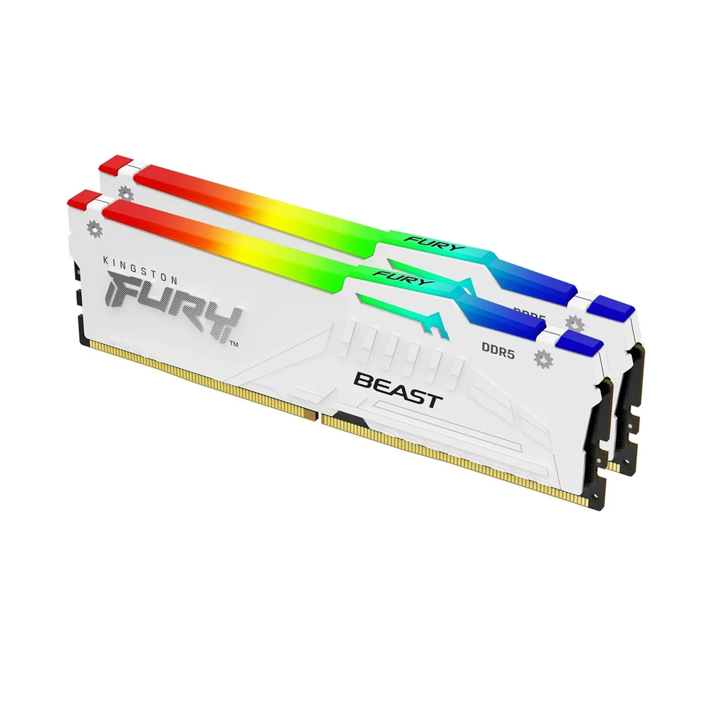 Комплект модулей памяти Kingston FURY Beast RGB KF560C36BWE2AK2-32 DDR5 32GB (Kit 2x16GB) 6000MHz