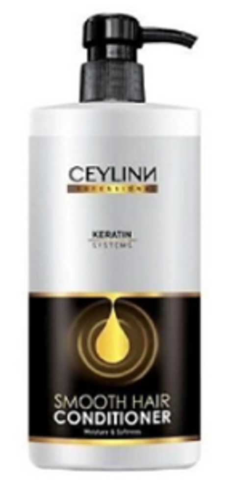 Кондиционер для волос CEYLINN  SMOOTH с кератином, 500 мл