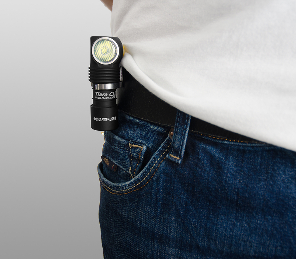 Мультифонарь Armytek Tiara C1 Pro Magnet USB (тёплый свет)