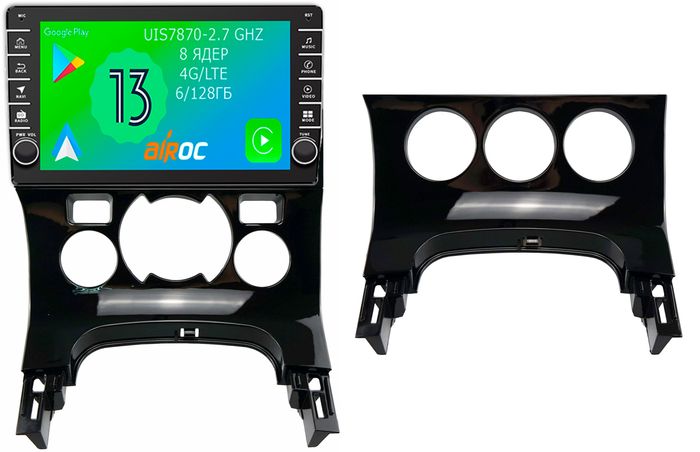 Магнитола для Peugeot 3008 2010-2017 - Airoc AB-2905 (кнопки и крутилки), Android 13, Быстрая, SIM-слот, CarPlay