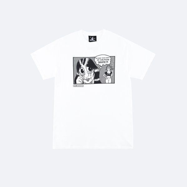 Футболка Thrasher x Toy Machine Girfriend T-Shirt (white) артикул: - купить в магазине Дайс