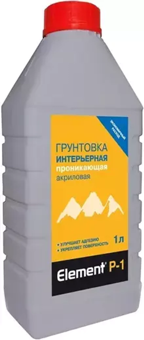 Грунтовка интерьерная Alpa Element P-1 проникающая акриловая бесцветная