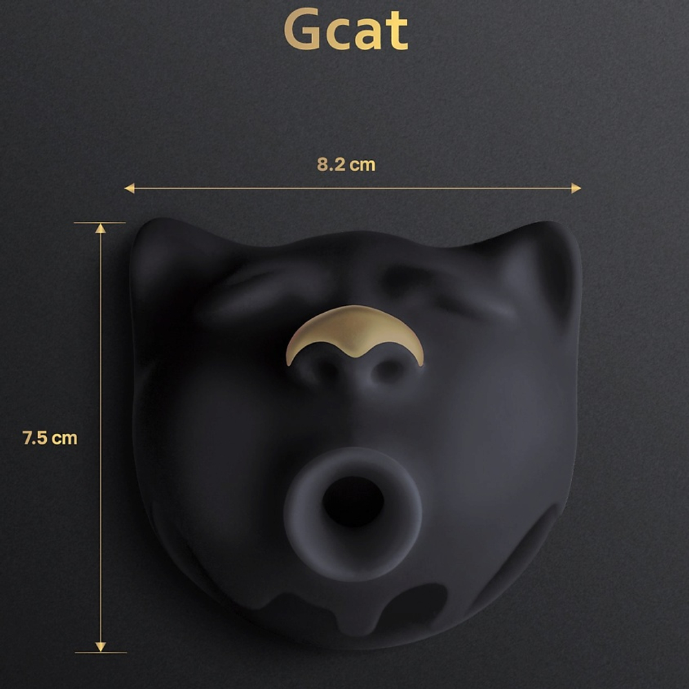 Gvibe Gcat - Вакуумный стимулятор клитора, 7.5х8.2 см