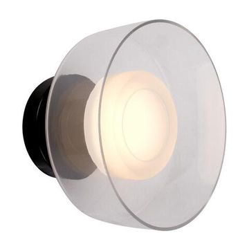 Светильник настенный (Бра) LED 6W 3000K APL.341.11.06 чёрный/дымчатый Eloiza Aployt