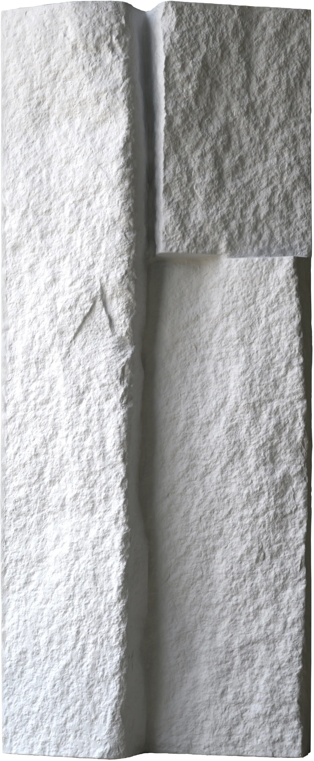 Полиуретановая панель под камень для колонн, Белый / PU COLUMN STONE (белый) HL-01