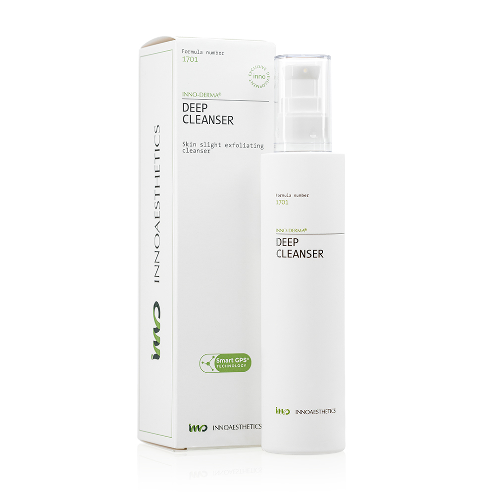 INNO-DERMA Deep Cleanser| Гель с гликолевой кислотой для глубокого очищения, 200 мл