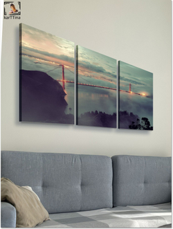 Картина Тихая Венеция модульная 50x70см 3шт.