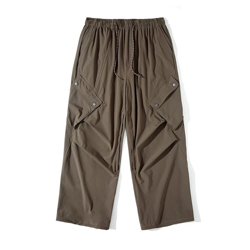 Штаны Nothomme Monterest Curved Pocket Cargo коричневый