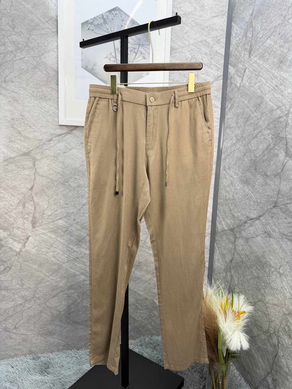Льняные брюки Loro Piana