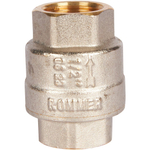 ROMMER Обратный клапан 1/2" пружинный муфтовый с пластиковым седлом