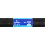 Мешки для мусора Luscan 50 л чёрные (ПВД 35 мкм, 25 штук)
