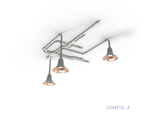 LIGHT FOREST – CEILING BRASS