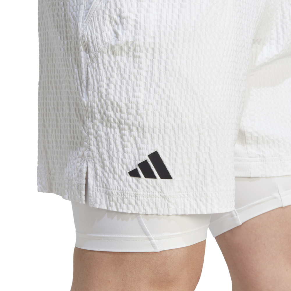 Мужские теннисные шорты Adidas 2in1 Short Pro - белый