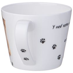 КРУЖКА LEFARD "БЕРИ КОТА" 450 МЛ, РАЗНОЦВЕТНЫЙ (КОР=48ШТ.)