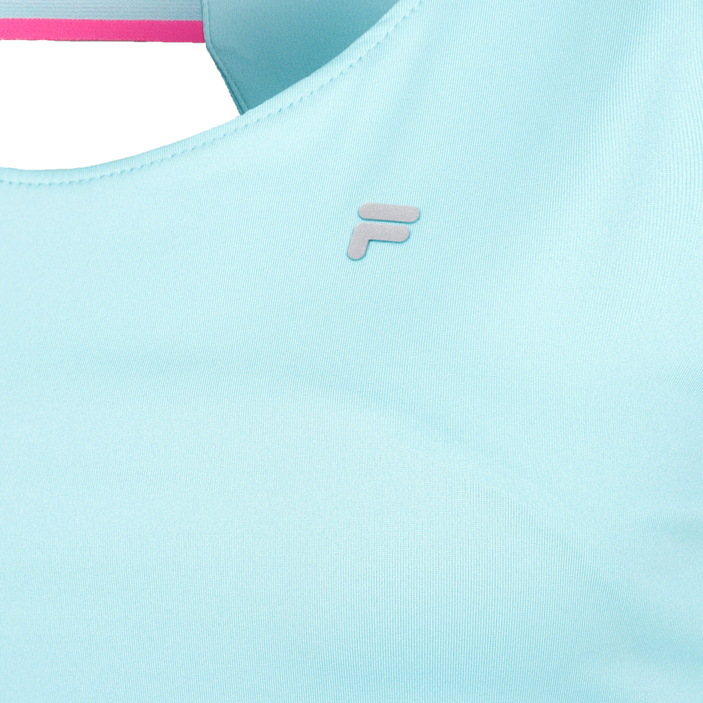 Женская теннисная майка Fila Alissa Tank Top Women - Turquoise, Multicoloured