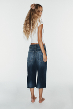 ДЖИНСОВЫЕ ШОРТЫ-БЕРМУДЫ BAGGY TRF — ZARA