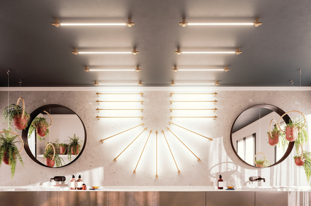 THIN SURFACE MOUNT DISPLAY LIGHT