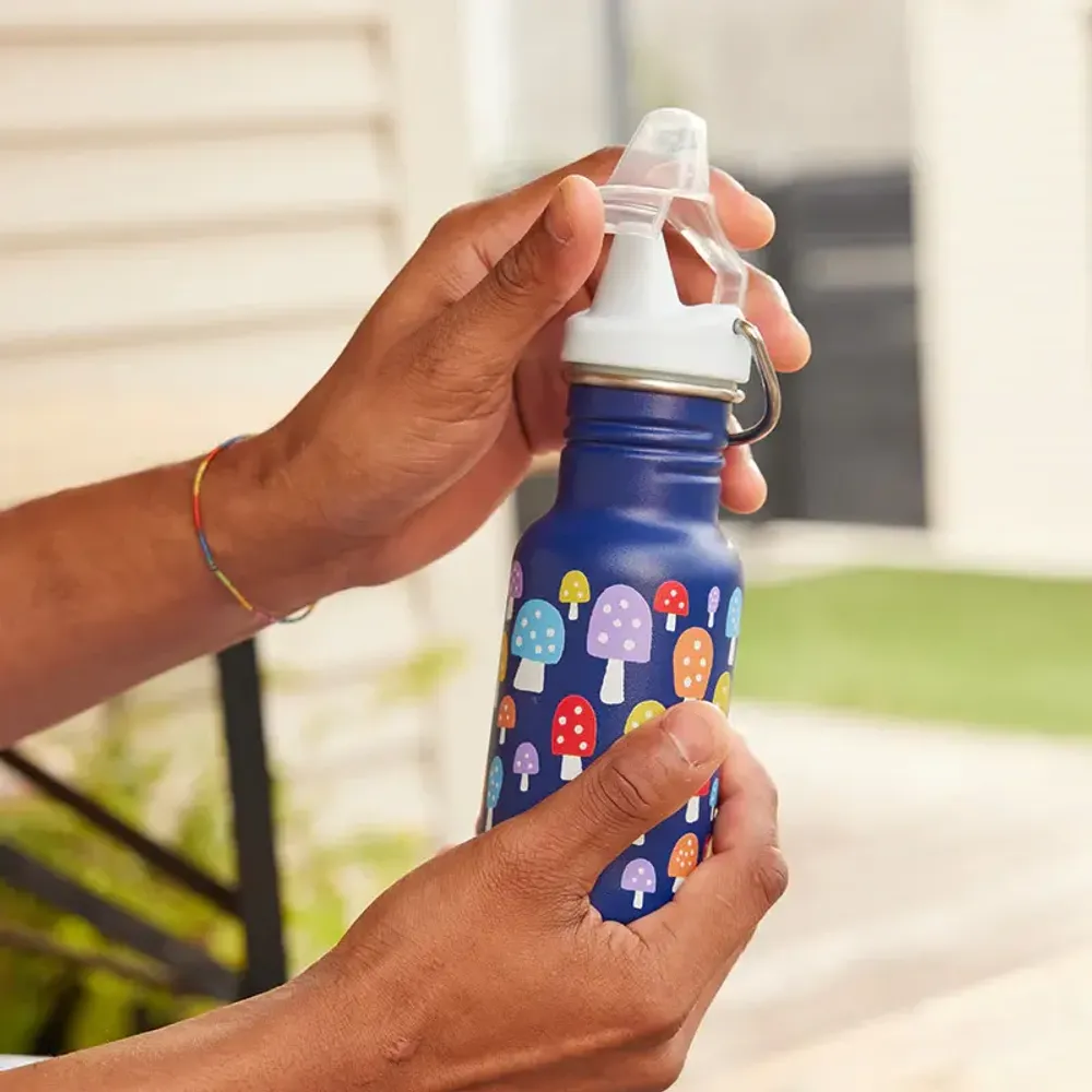 Детская бутылка Klean Kanteen Kid Classic Narrow Sippy 12oz (355 мл) Cars