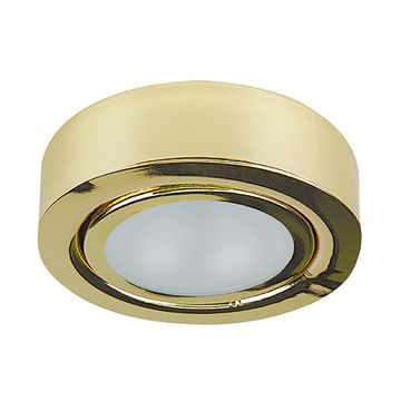 Встраиваемый мебельный светильник 003352 золото 3000K 3.5W Mobiled Lightstar