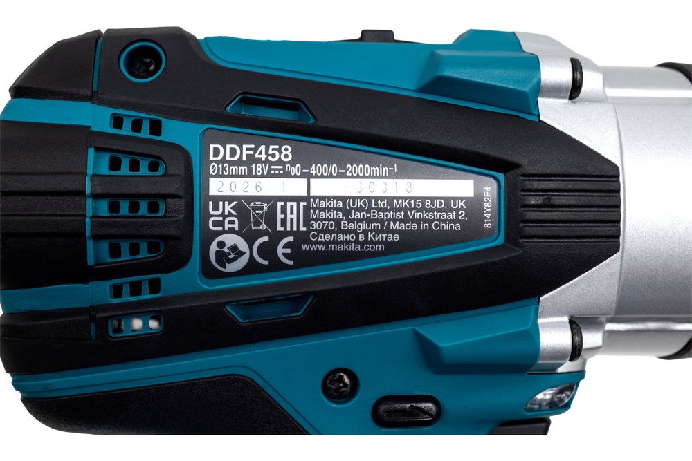 Аккумуляторная дрель-шуруповерт Makita LXT DDF458Z
