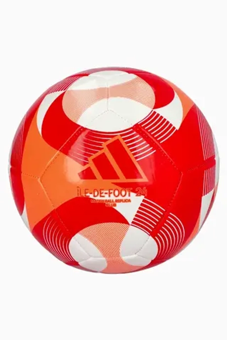 Футбольный мяч adidas Île-De-Foot 24 Club размер 4 - красный