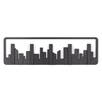 Настенная вешалка Skyline черная