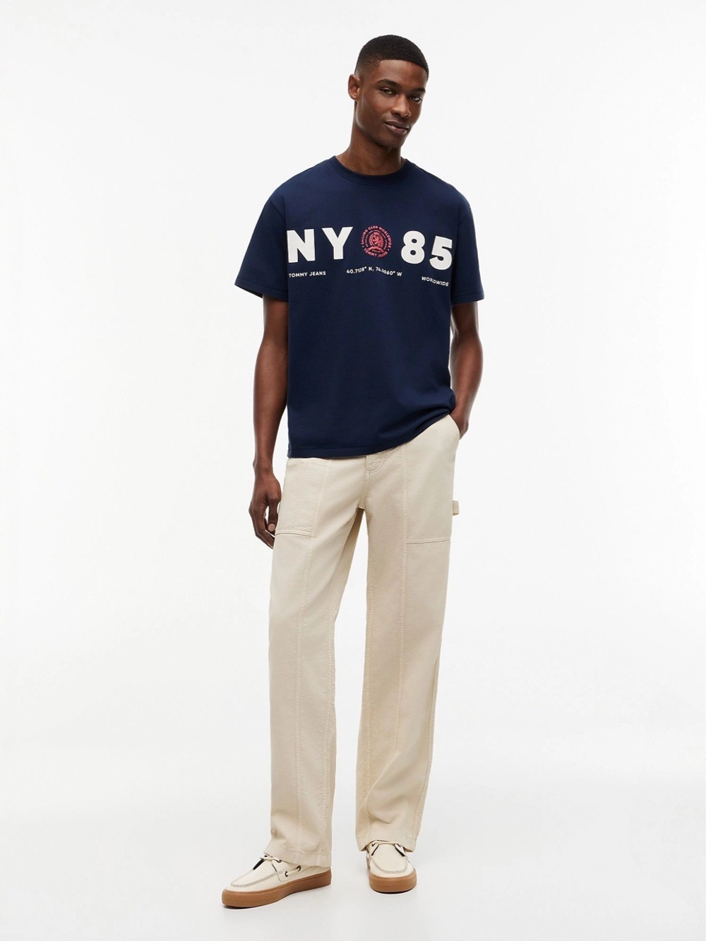 Футболка Tommy Jeans Relaxed Fit NY 85 Dark Navy