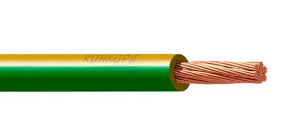 Провод ПуГВ  1*25 Ж/З (ПВ-3) ГОСТ   (БАРАБАН) NKZ–A0U2Т11XN1S25L (ПуГВнг(А)-LS)