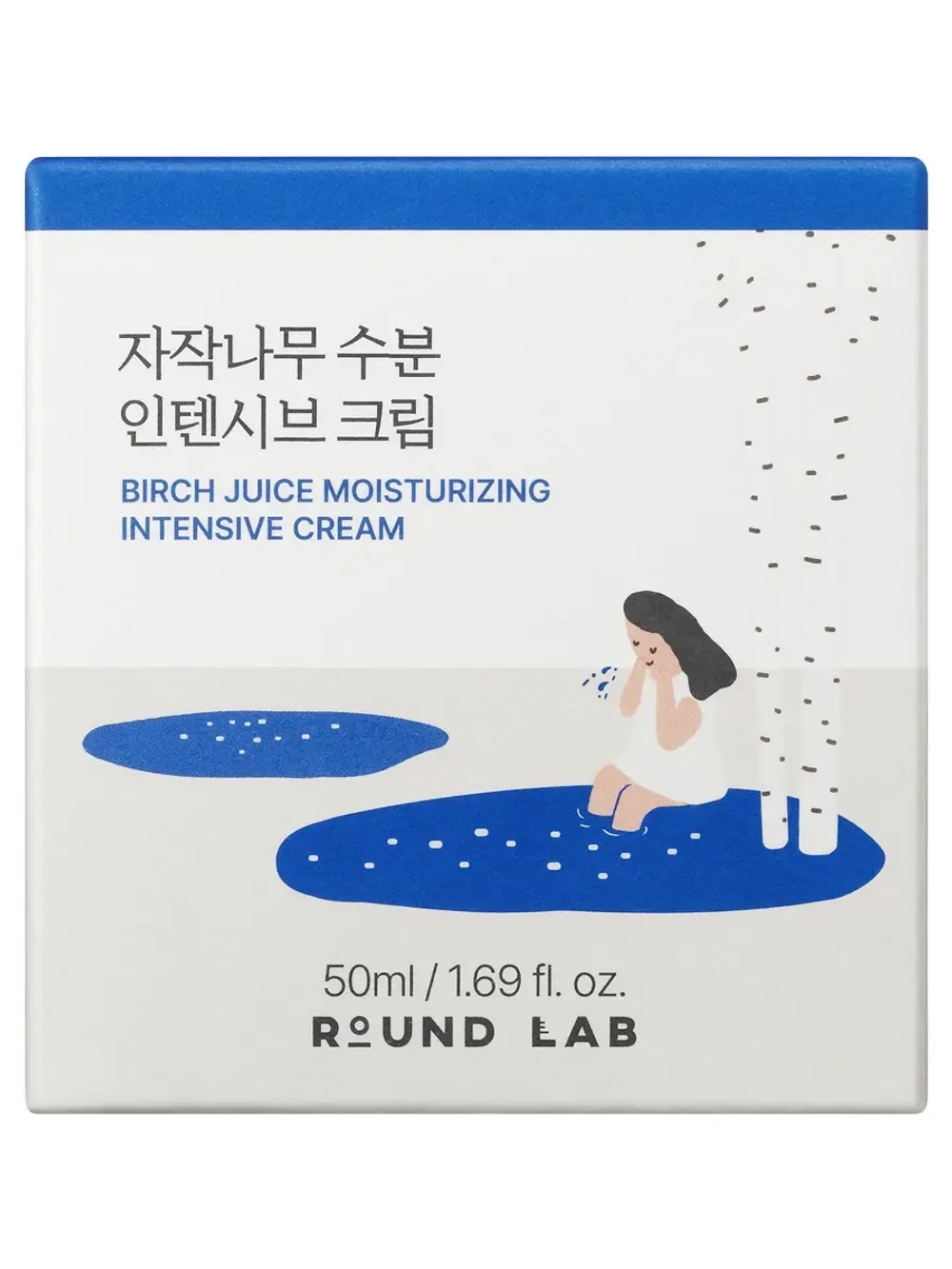 Round Lab Интенсивно увлажняющий крем с берёзовым соком Birch Juice Moisturizing Intensive Cream 50 мл