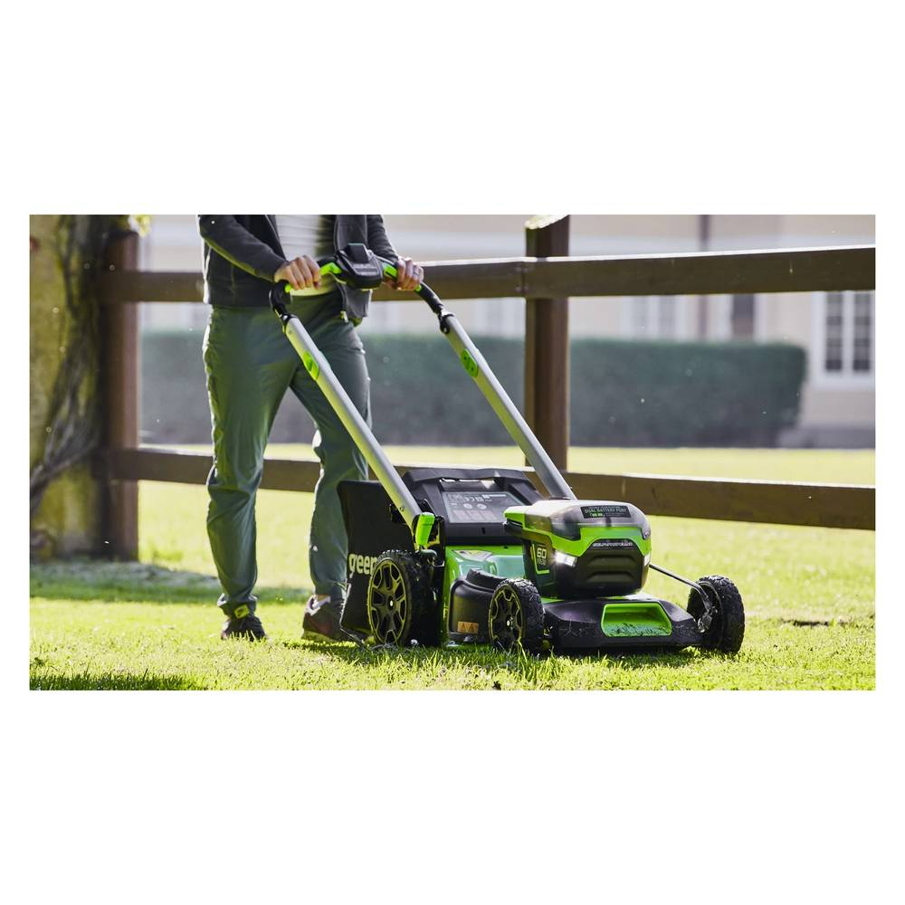 Аккумуляторная газонокосилка Greenworks GD60LM51SPK4
