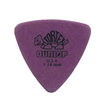 Медиаторы 6шт, 1,14мм, треугольные, Dunlop 431P1.14 Tortex Triangle