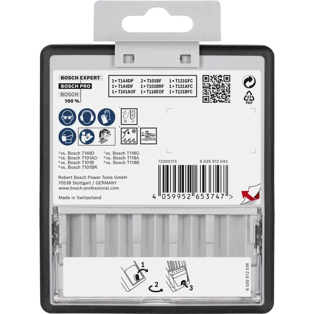 Набор пилок по дереву и металлу PRO Wood and Metal Set BOSCH 2607011943
