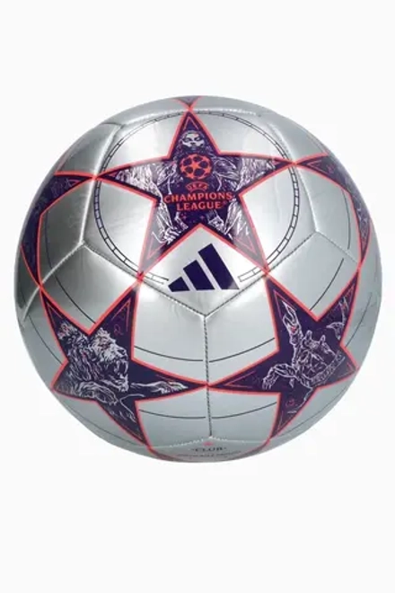 Футбольный мяч adidas UCL Club 25/26 размер 5 - серебряный