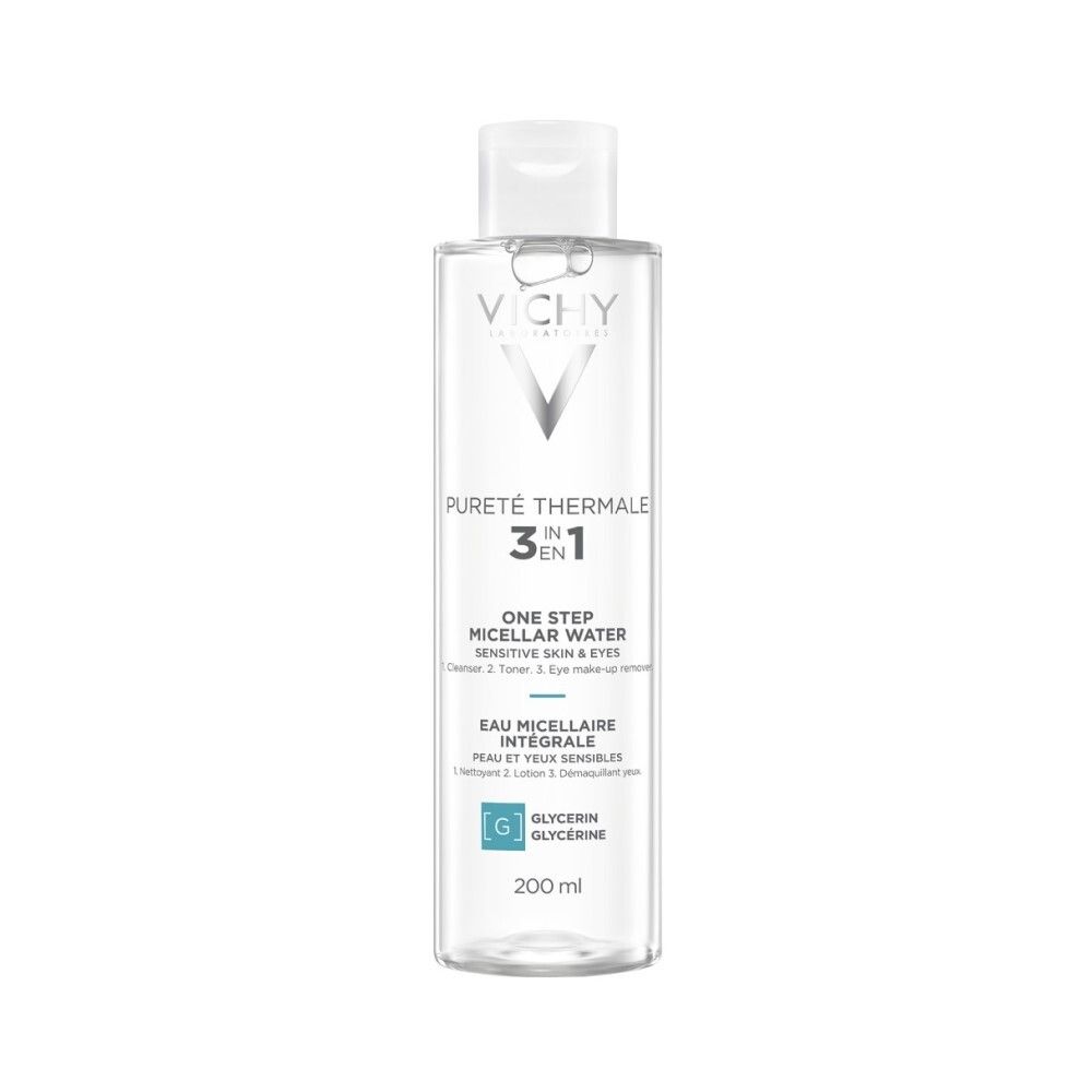 Vichy Purete Thermal Мицеллярная вода с минералами, 200 мл
