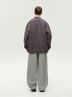 Zip-Up Sweatshirt Grey Excalibur