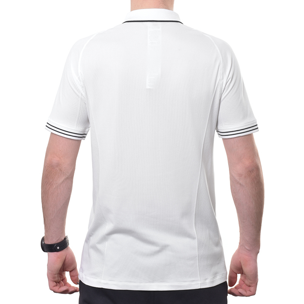 Мужское теннисное поло Wilson Series Seamless Polo - bright white