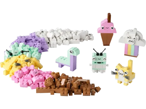 Конструктор LEGO Classic 11028 Творческое веселье постельных тонов