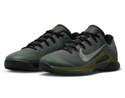 Мужские теннисные кроссовки Nike Zoom Vapor 12 Premium - camo green/pure platinum/metallic gold