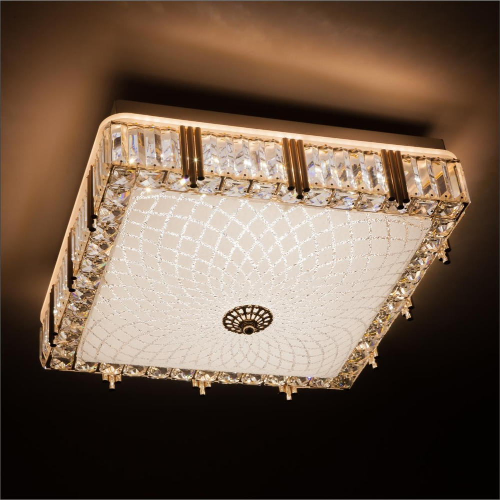 Потолочный светодиодный светильник LED4U L1158-500 GD