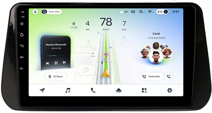 Магнитола для Hyundai Santa Fe 4 2020+ - Teyes CC4L монитор 10.1" IPS, Android 14, Быстрая, Snapdragon 662, CarPlay, 4G SIM-слот