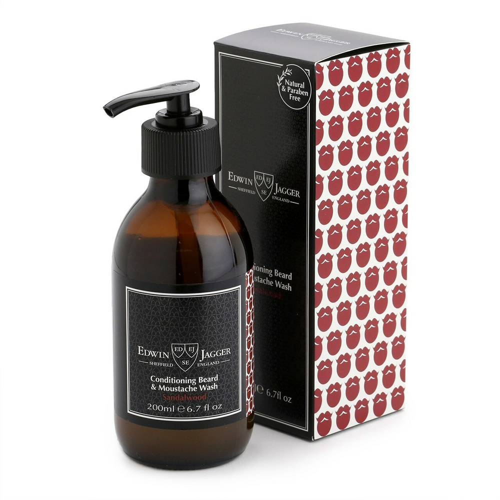Шампунь для бороды и усов Edwin Jagger Sandalwood 200 мл