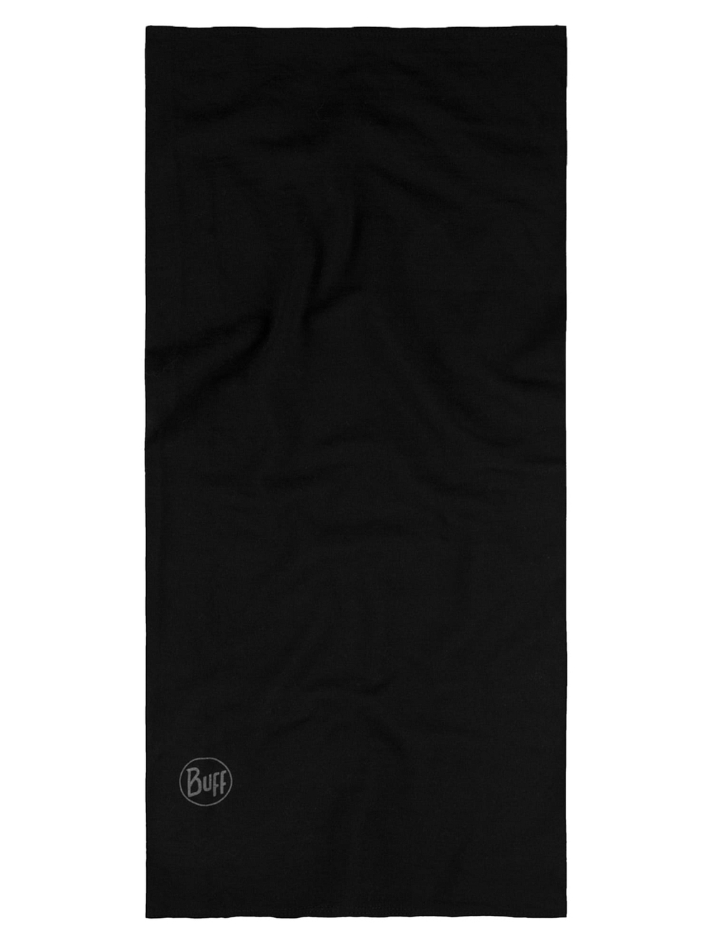 БАНДАНА BUFF MERINO MIDWEIGHT SOLID BLACK